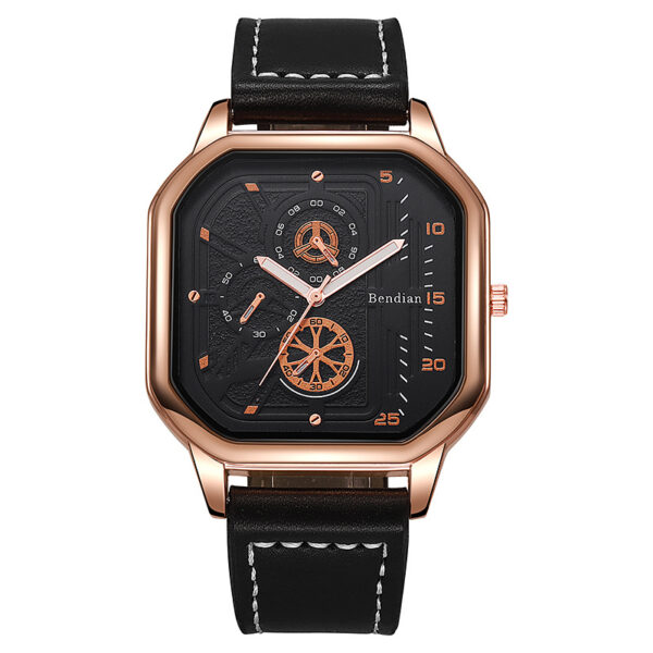 The Ultimate Square Quartz Watch for Students - Image 4