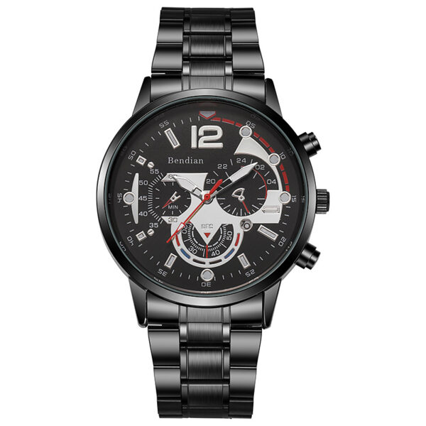 The Men's Water-Resistant Automatic-Style Quartz Watch Built for Adventure & Everyday Refinement